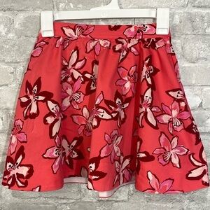 Kate Spade Pink Floral Skirt